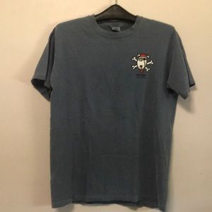 Men’s medium blue Aruba short sleeve t shirt